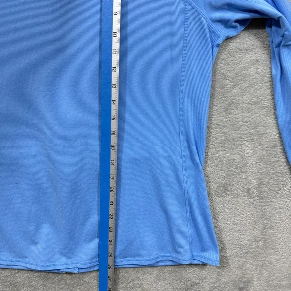 Lilly Pulitzer Kapri Luxletic Jacket Womens XL Blue Feeder Stripe Full Zip Gold‎ - Picture 10 of 10